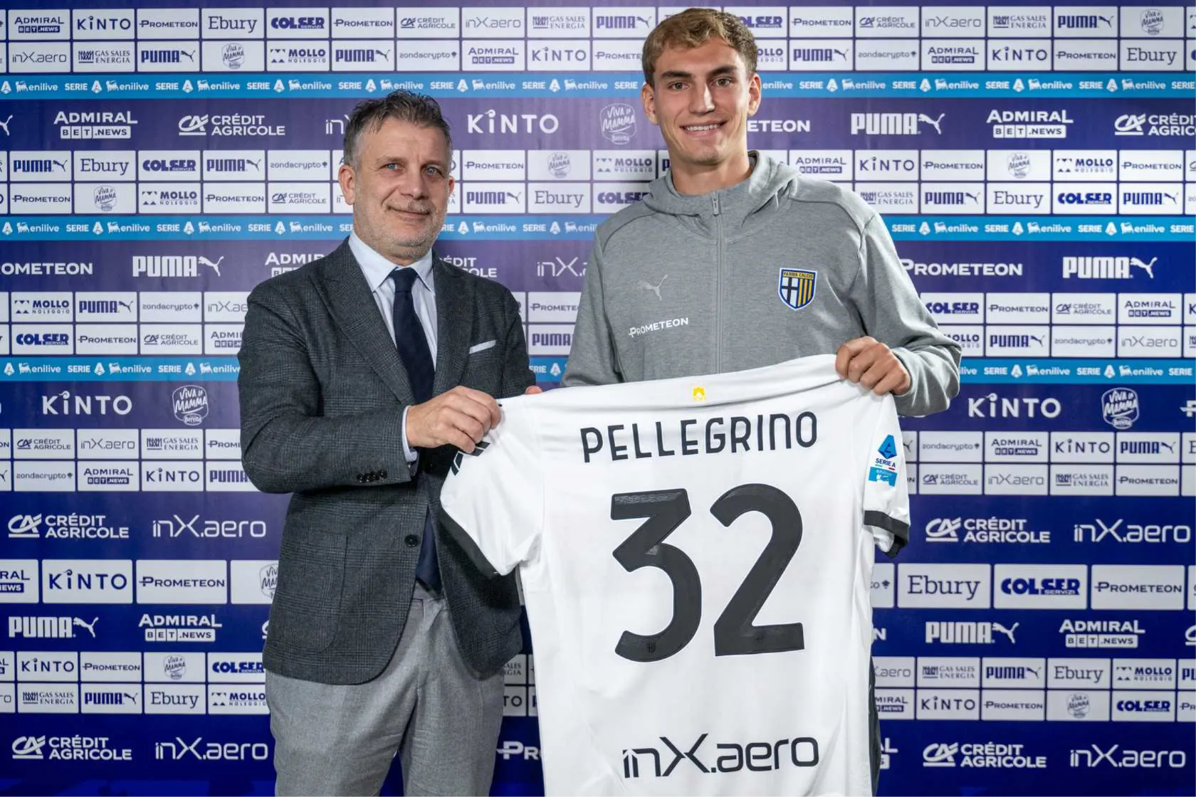 Pellegrino e Cherubini in conferenza stampa