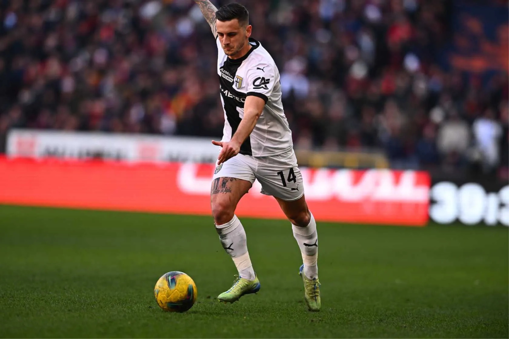 Valeri in Genoa-Parma