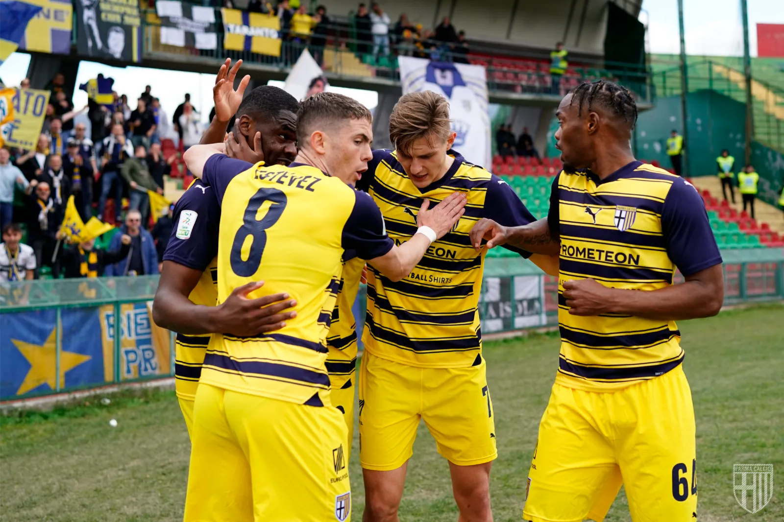 Esultanza Ternana-Parma